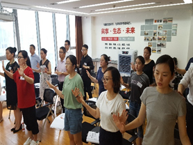 刘影培训现场