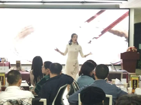 刘影培训现场