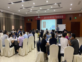 赵孟季培训现场