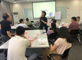 仝晓丽培训现场
