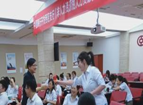 魏俊妮培训现场