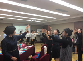 陈泓播培训现场