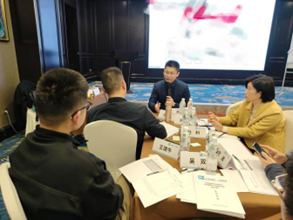 刘翔培训现场