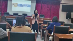 杨恩月培训现场