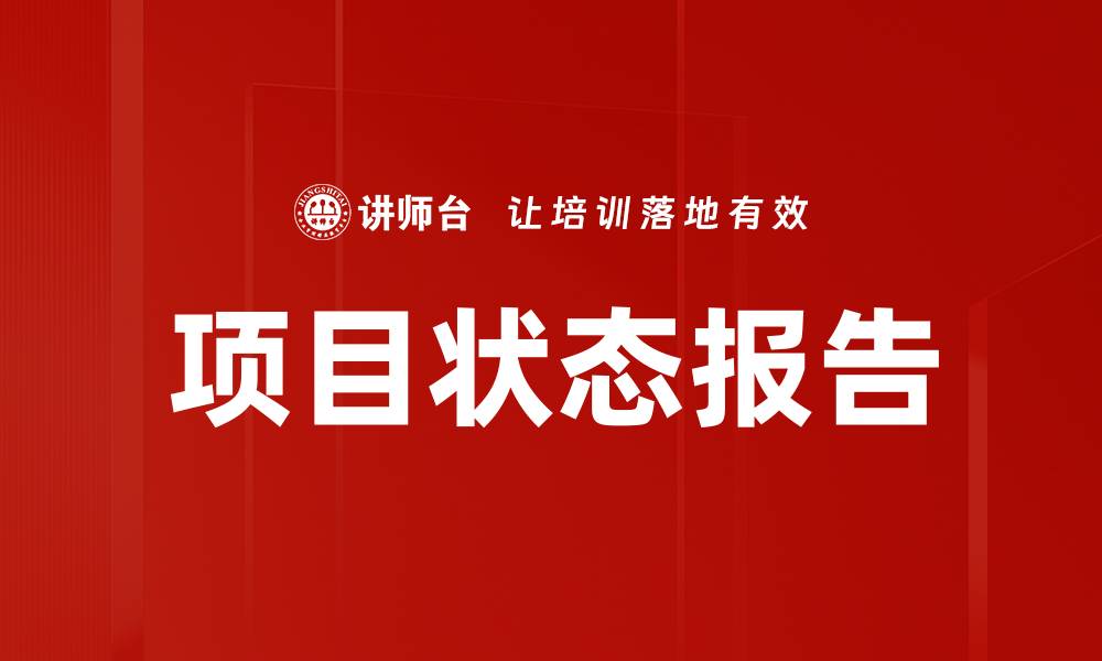 项目状态报告